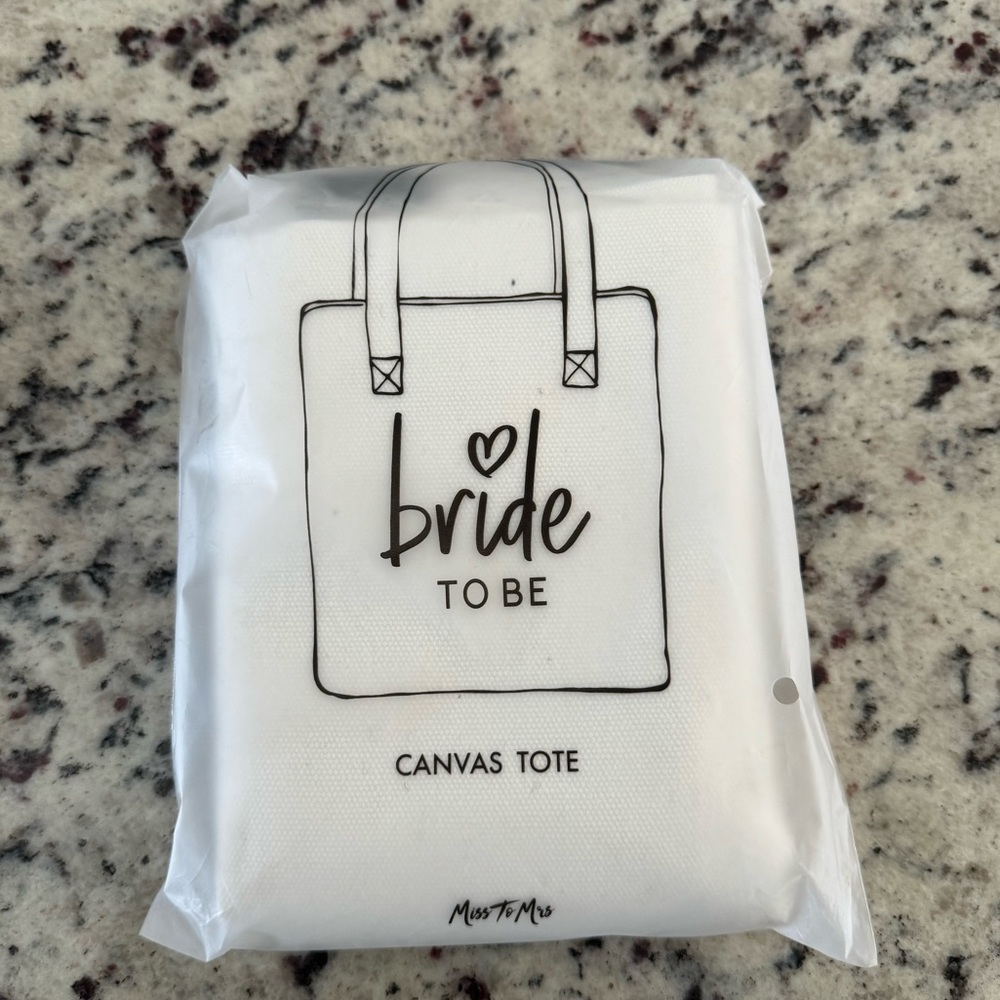 Bride To Be Canvas Tote Bag